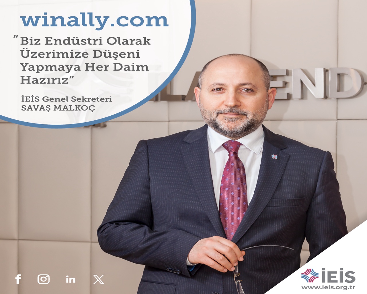 Winally.com - Biz Endüstri Olarak Üzerimize Düşeni Yapmaya Her Daim Hazırız