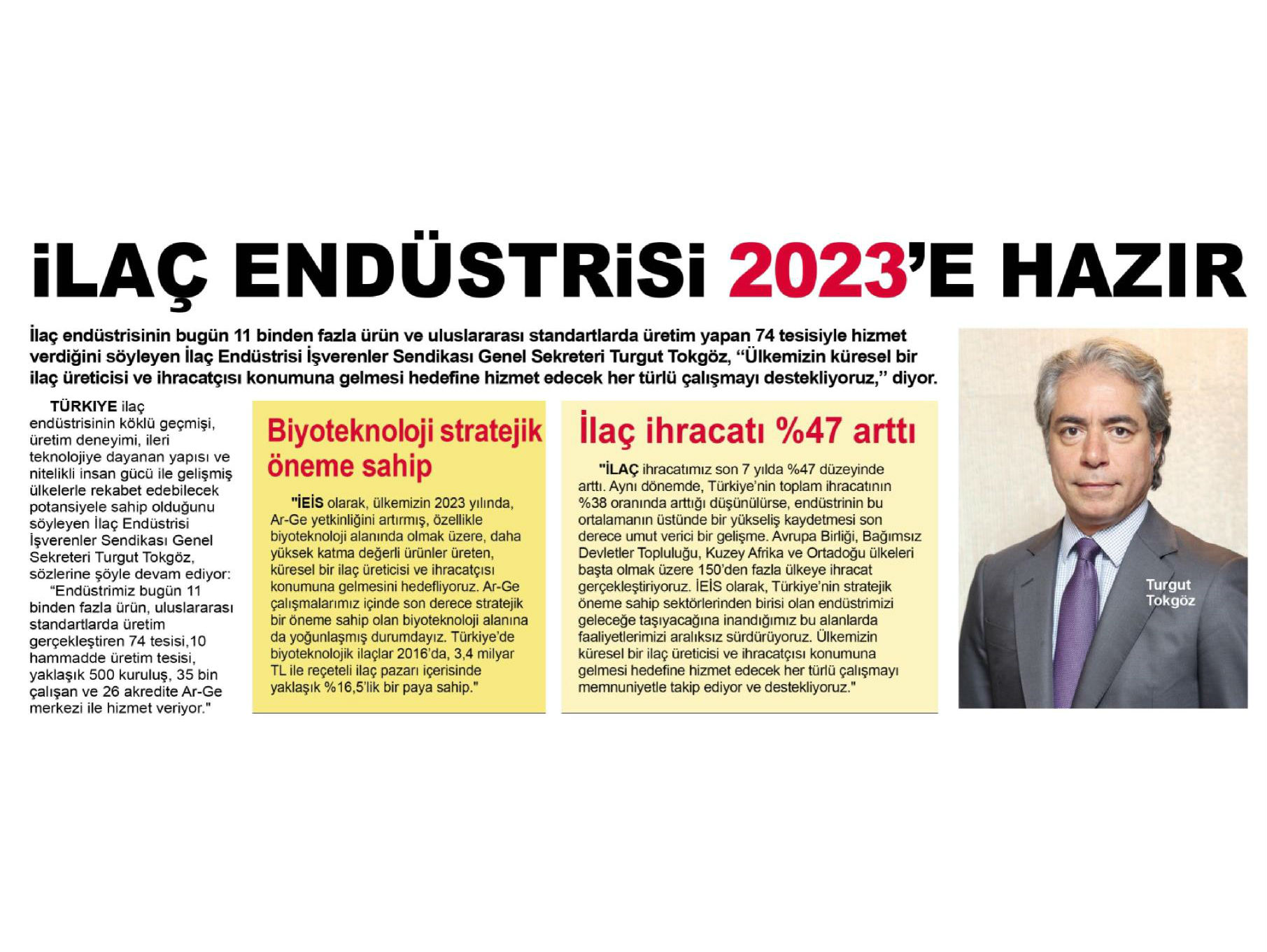 Habertürk Gazetesinde yer alan açıklama