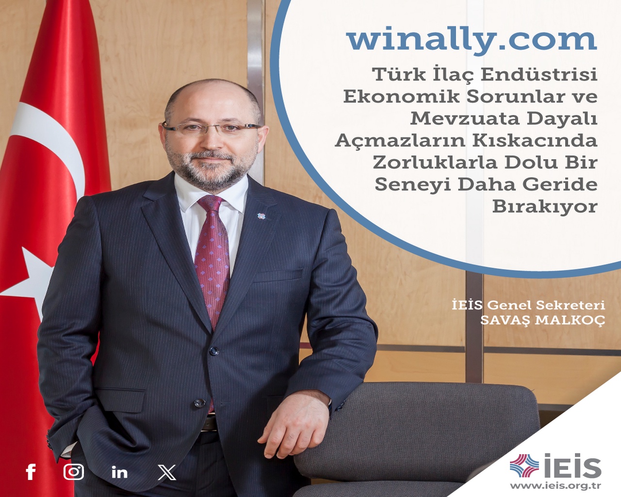 Winally.com - Türk İlaç Endüstrisi Zorluklarla Dolu Bir Seneyi Daha Geride Bırakıyor