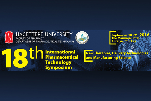 “18th International Pharmaceutical Technology Symposium - IPTS 2016” Sempozyumu