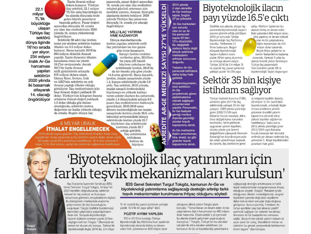 Habertürk Gazetesinde yer alan açıklama