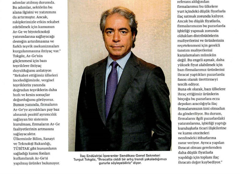 Turkish Time Dergisinde yer alan açıklama